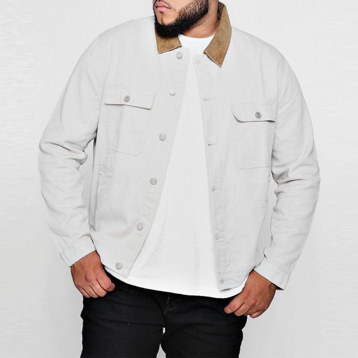 Plus size men dress shirts