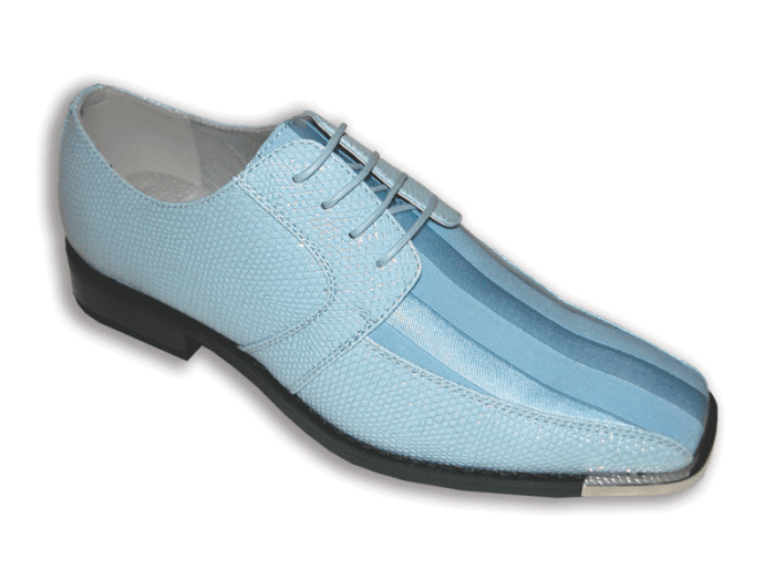 Sky blue dress shoes mens