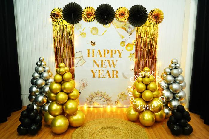 How to decorate room for new year party