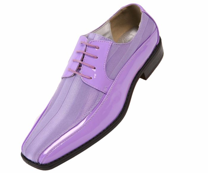 Mens lilac dress shoes