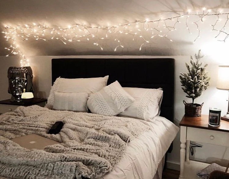 How to decorate led lights in room