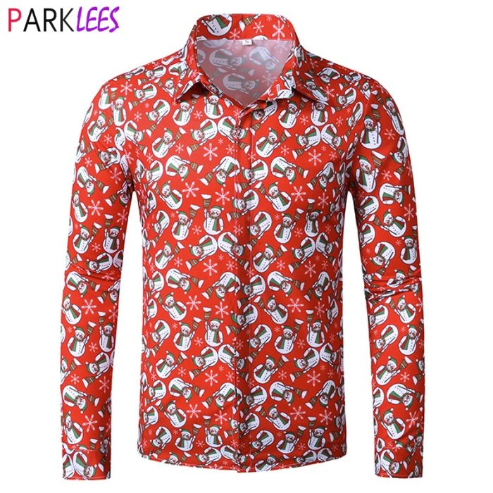 Mens christmas dress shirts