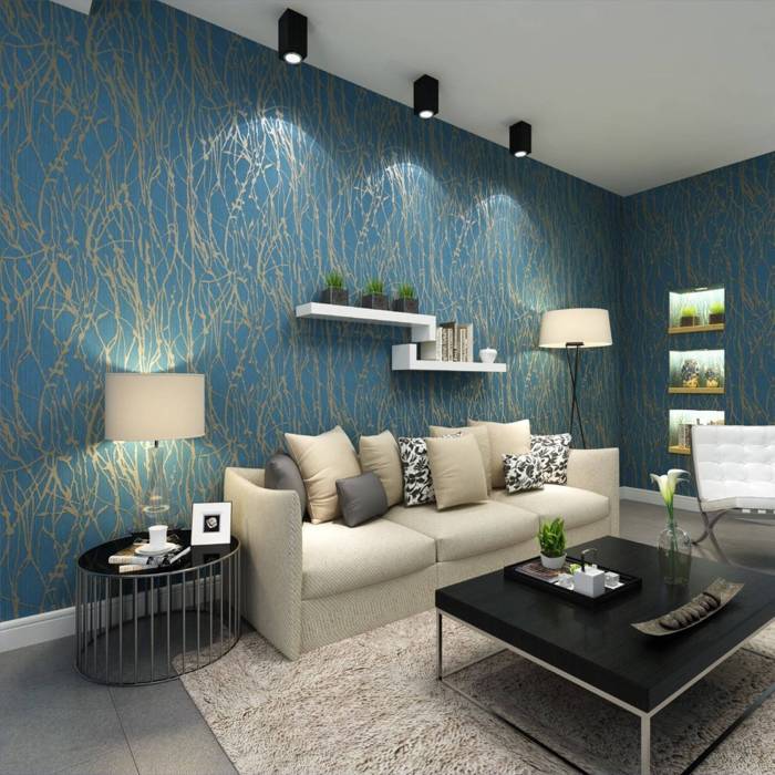 How to decorate room with wallpaper