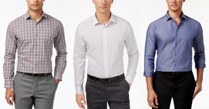 Macy's men's dress shirt sale