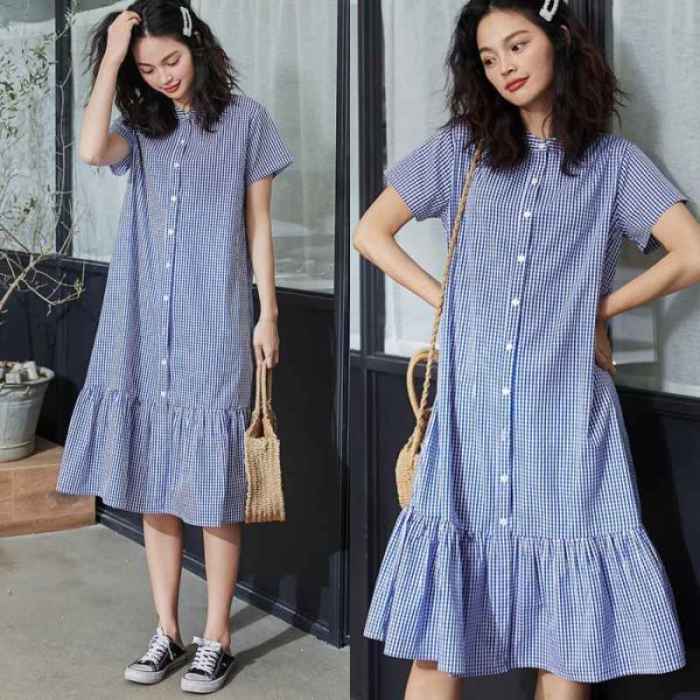 Women's dress shirt dress