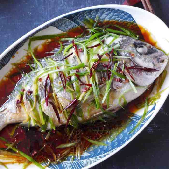 Fish steamed chinese ginger recipe recipes dishes delicious asian sauce style soy year au onion spring cook feast shallot fillets